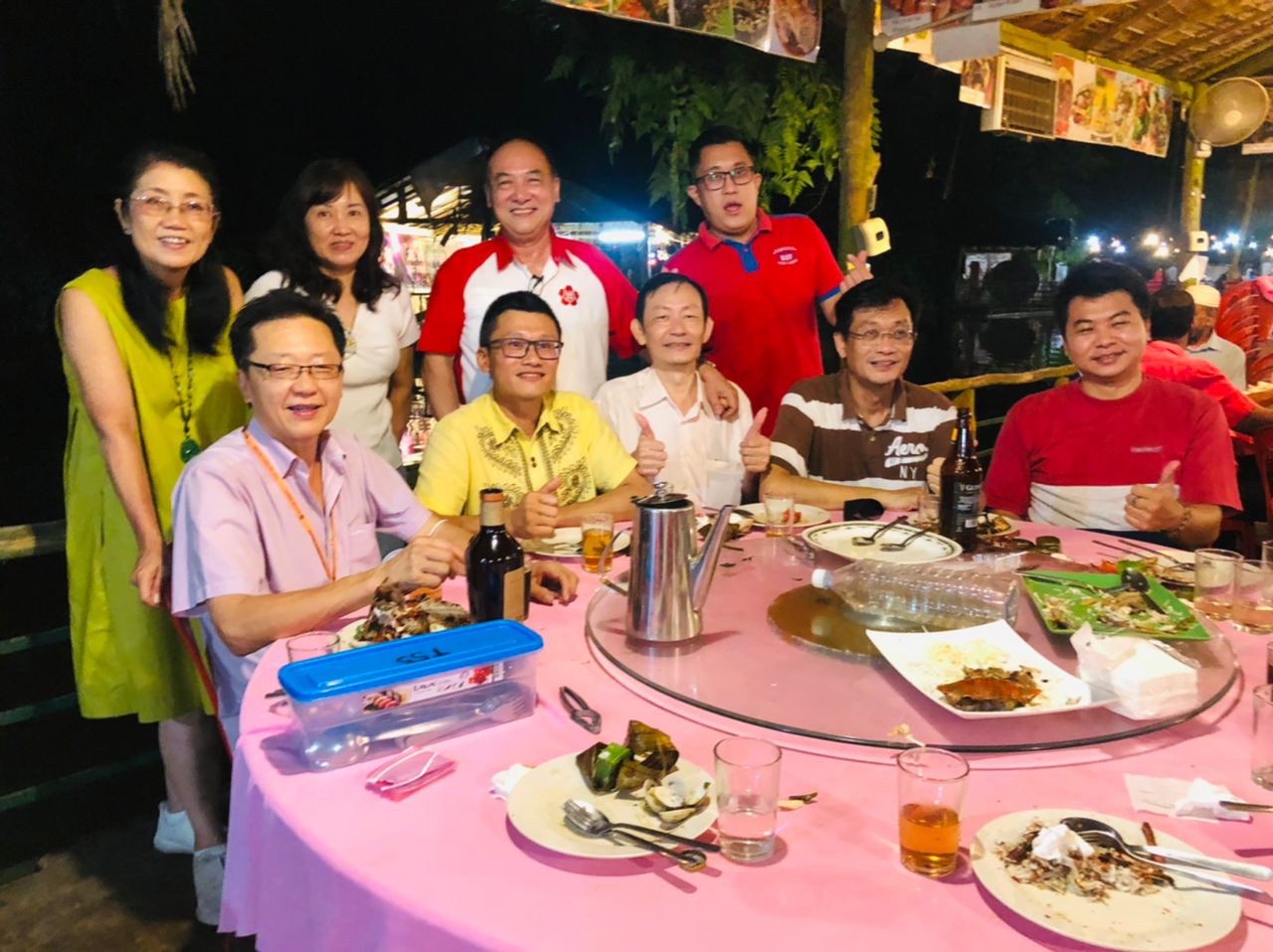 马来西亚萧氏总会理事会尾牙聚餐 於Fish Farm Thai Restaurant