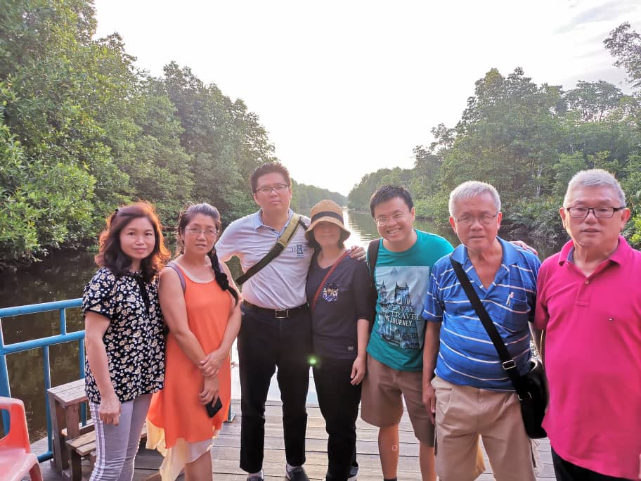 走访东马属会（沙巴萧氏宗亲会）进行交流与联谊